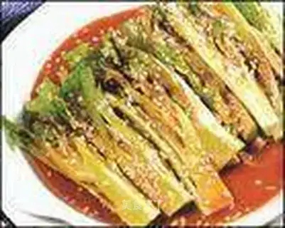 Phoenix tail with sesame sauce
