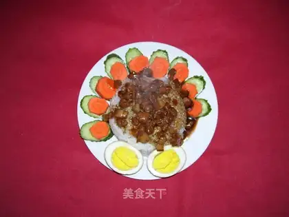 Simple braised pork rice