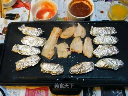 Korean barbecue at home