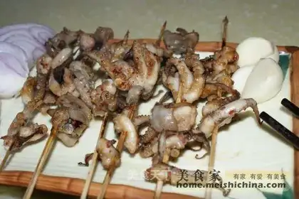 Roasted octopus