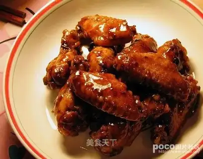 Cola chicken wings