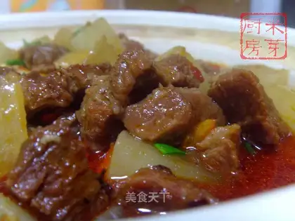 Stewed beef with radish