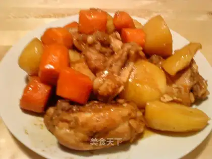 Hu Luo Bo Stewed Chicken Leg with Potato