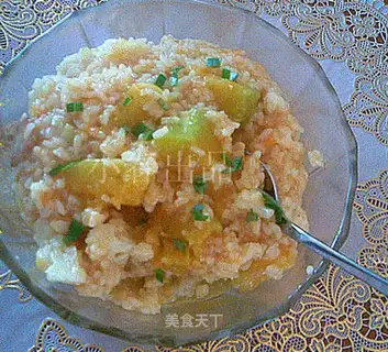 Raw Baked Pumpkin Rice