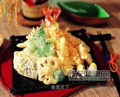 Tempura with mixed vegetables