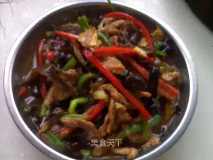 fish-flavored pork