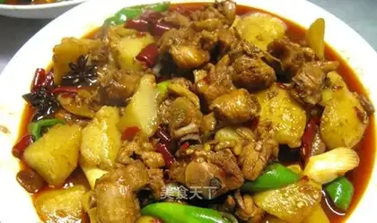 Hometown stewed chicken