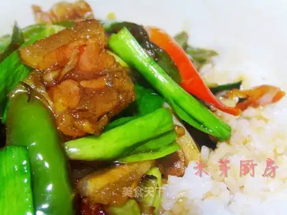 Pork pot rice
