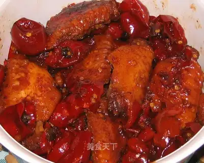 Spicy chicken wings