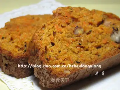 carrot and walnut cake