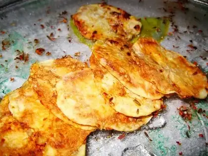 Microwave potato chips