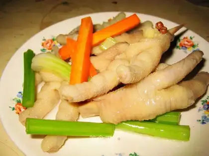 pickled chicken feet