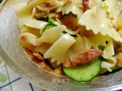 tuna butterfly noodles