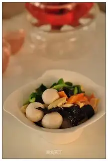 Three delicacies fish balls