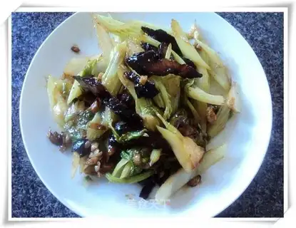 stir-fried celery with bacon