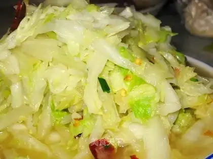 Vinegar cabbage