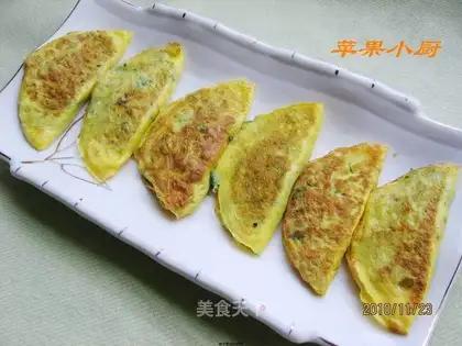 Spinach vegetarian egg dumplings