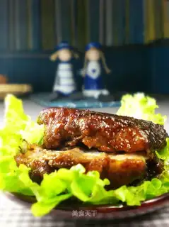 Sweet and sour Spanish mackerel