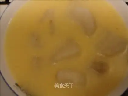 Sweet potato corn flour porridge