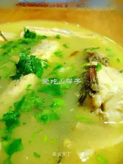Stewed red-headed fish
