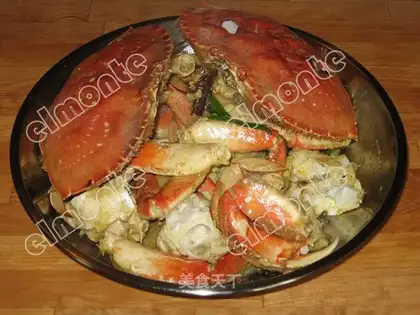 Ginger and onion meat crab
