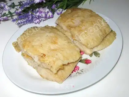 Dry fried fish fillet