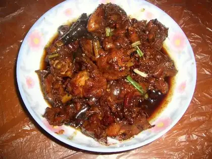 braised chicken