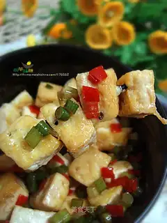 Garlic home-cooked tofu