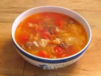 Tomato and potato soup