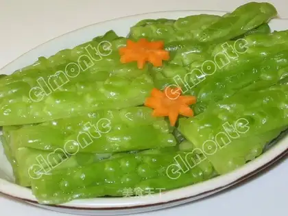 Miso pickled bitter gourd