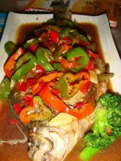 Wuchang fish with mountain pepper