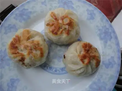 Pan-fried tofu buns
