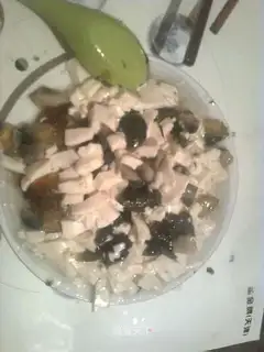 Preserved egg tofu