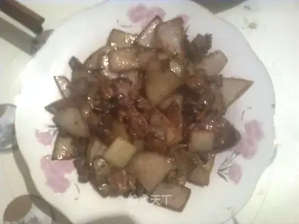 stir-fried mutton