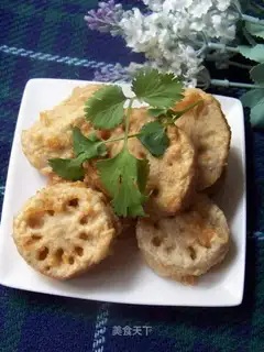 fried lotus root clip