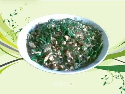 stir-fried vermicelli with leeks