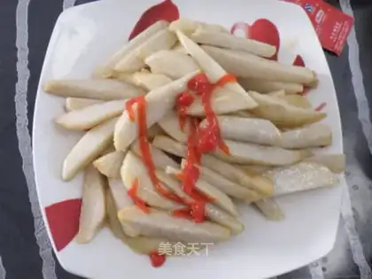 stir-fried taro with sugar