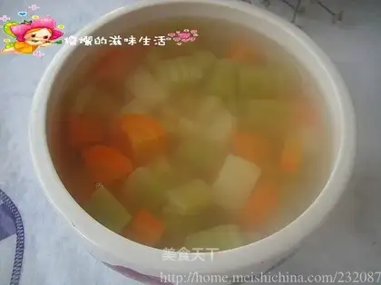 Potato and corn soup