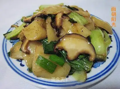 stir-fried vegetable rice cake