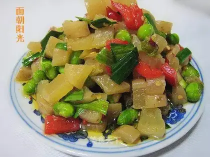Appetitive radish strips