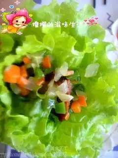 wrapped meat and vegetable rolls