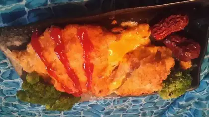 Roast chicken chops