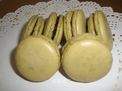 The tea macaron