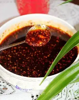 Spicy red oil