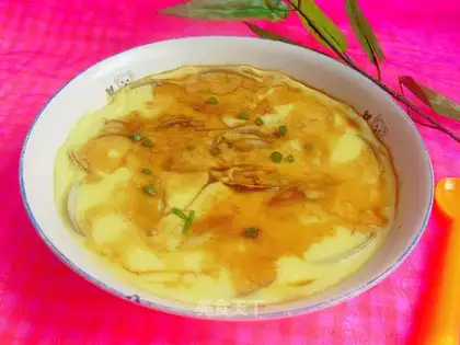 Flower clams and eggs