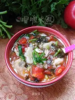 Tomato spicy soup