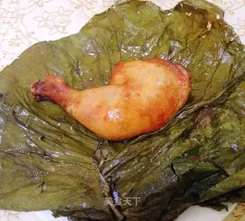 It's a chicken leg