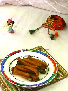 Homemade red potato dry
