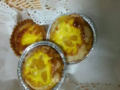 Peach omelet