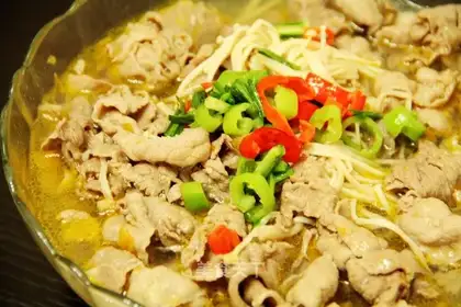 Sour soup needle, fat cow
